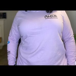 Alice and the wonderland themed shirt